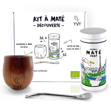 kit à maté rituel coffret cadeau yvy