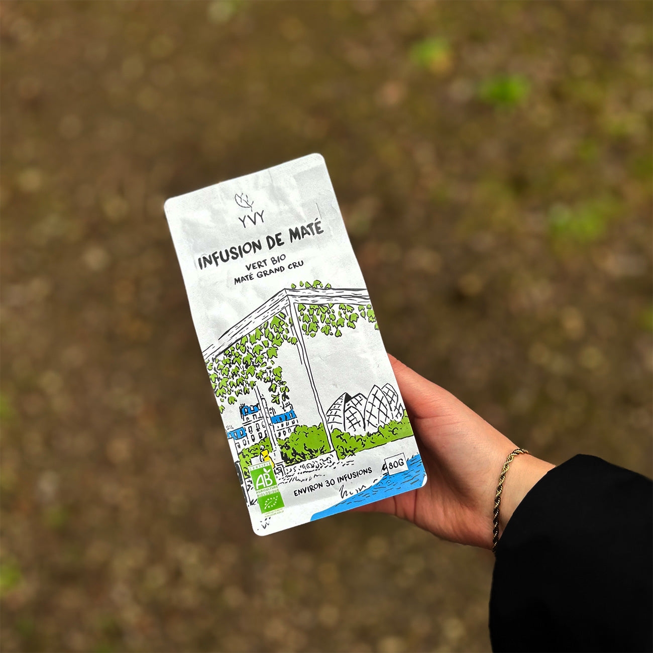 infusion yerba maté thé bio yvy
