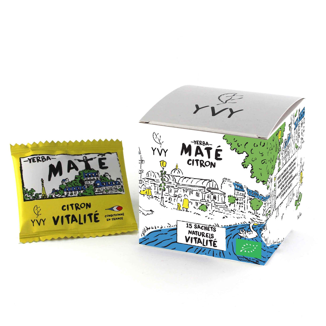 mate sachet infusette yerba mate affine bio yvy mate