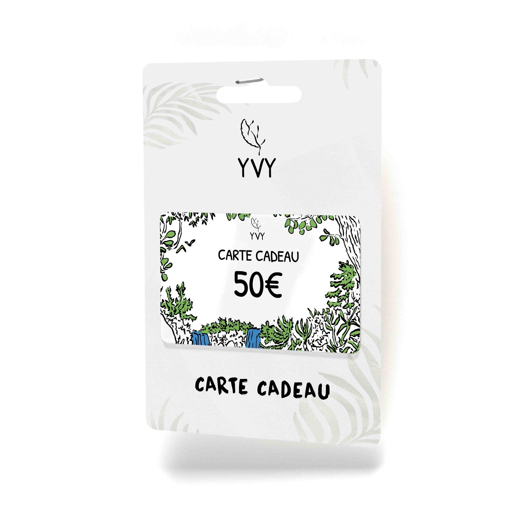 carte cadeau 50euros yvy maté