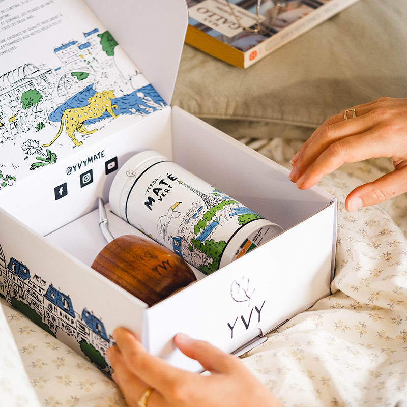 kit à maté rituel coffret cadeau yvy