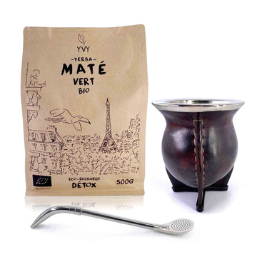 kit à maté camionero alpaca yvy maté