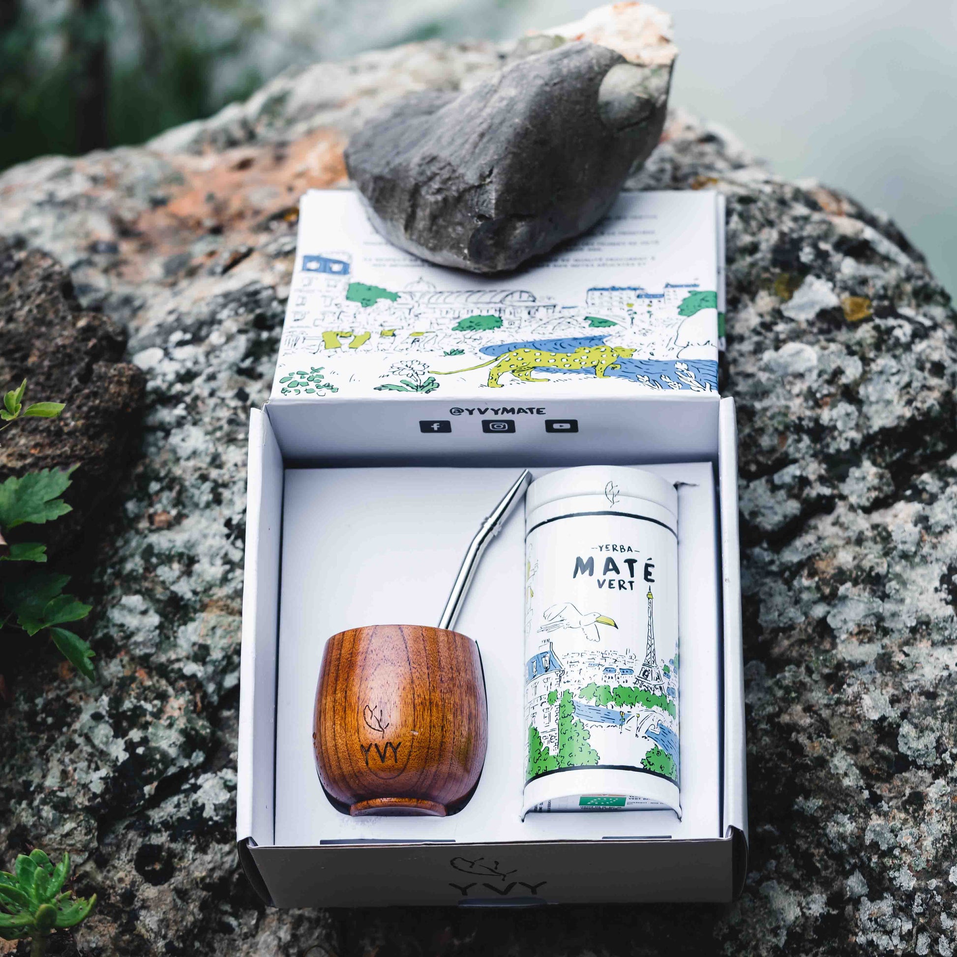 kit maté rituel yerba maté yvy