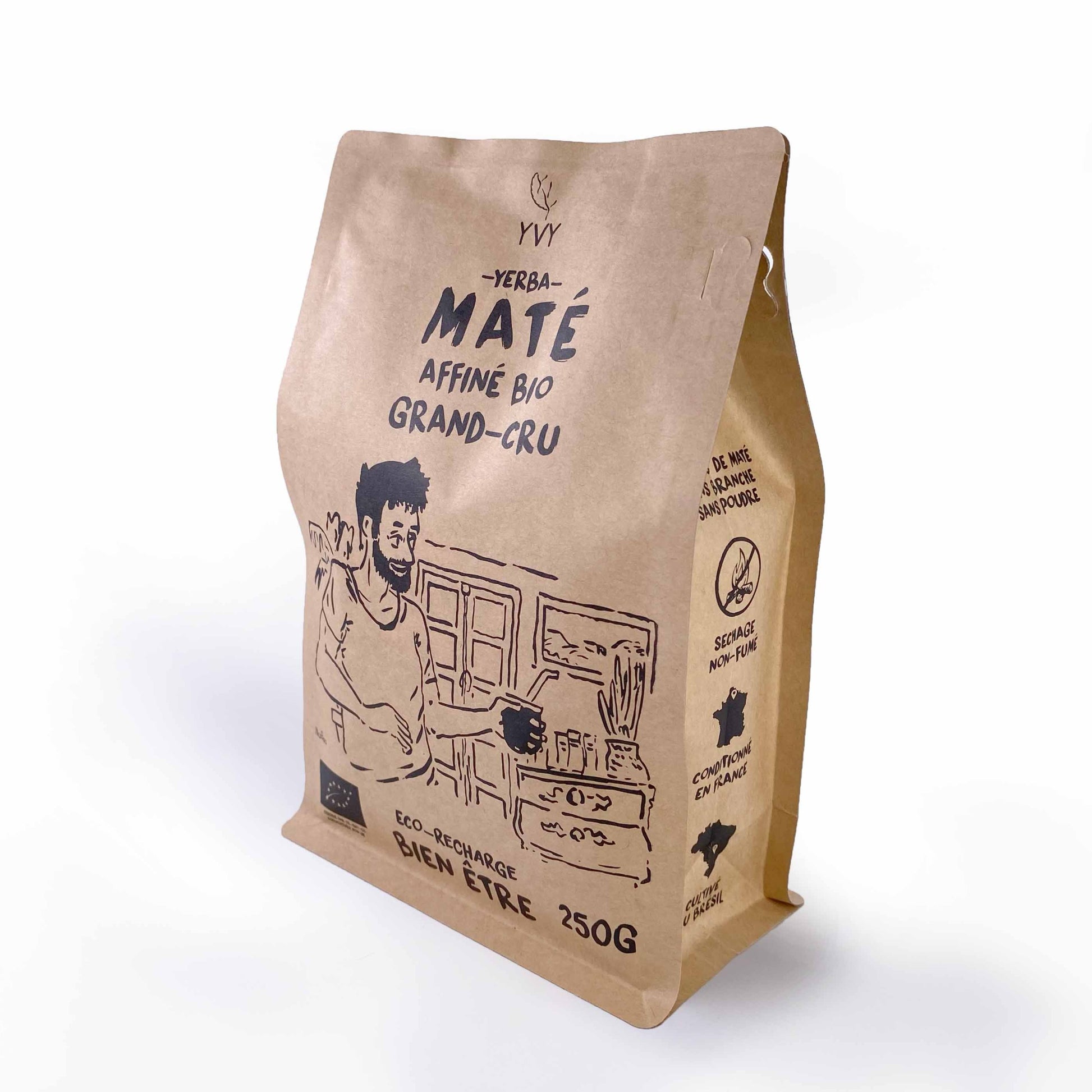 yerba maté affiné grand cru bio yvymaté