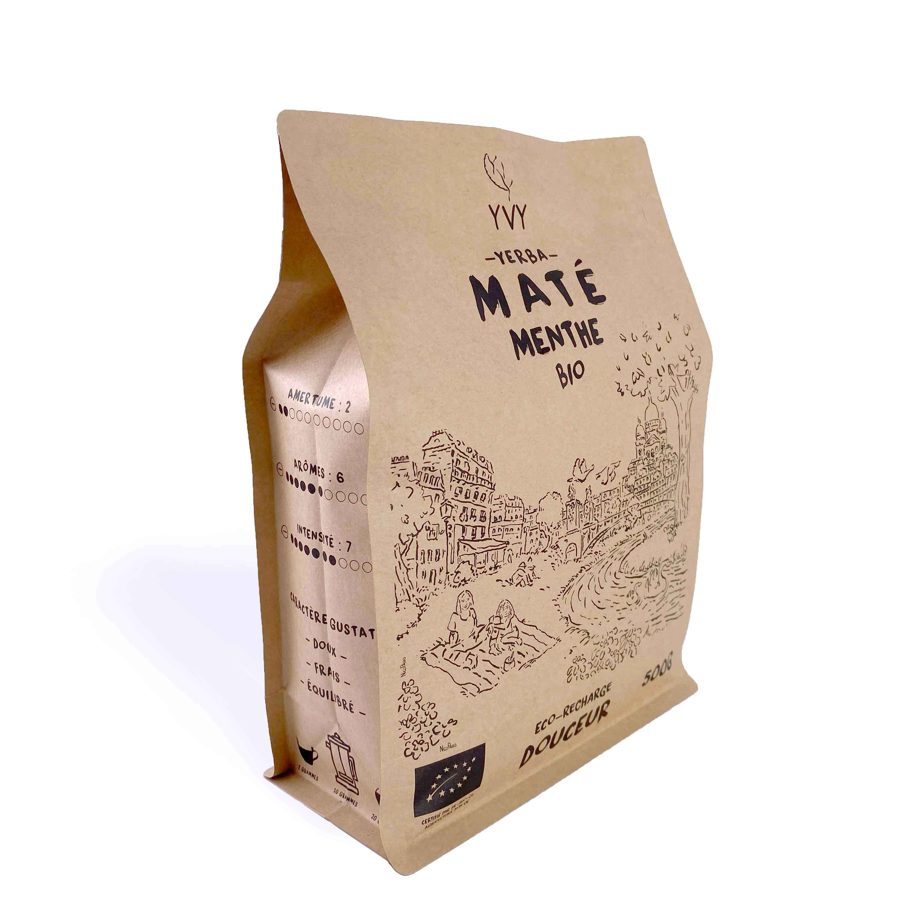 yerba maté menthe bio yvy maté