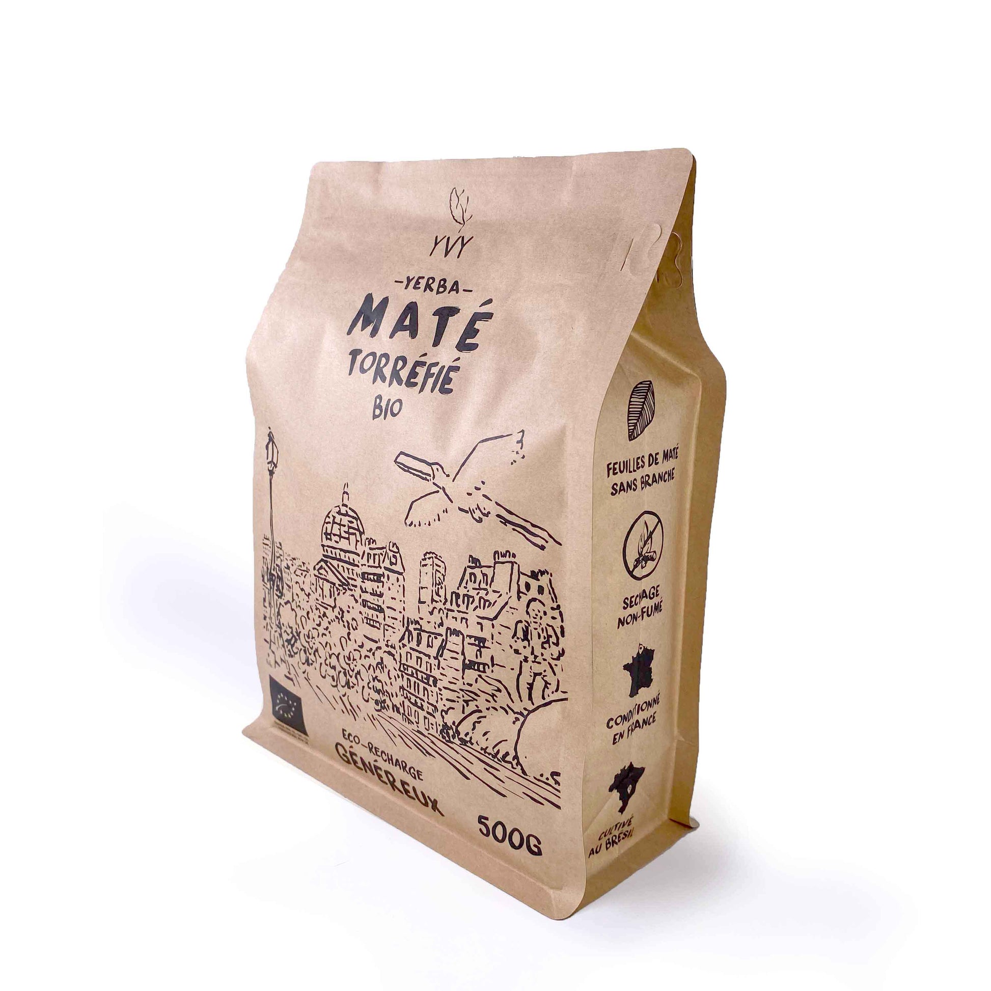 maté torréfié bio yvy