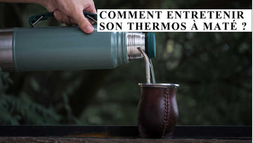 Thermoskanne für Mate Tee richtig reinigen und pflegen im Alltag