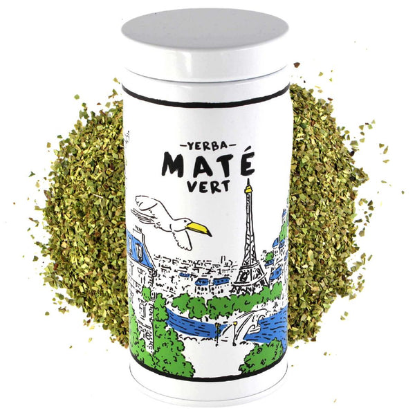 Maté Vert Bio - Boîte en fer blanc 100g