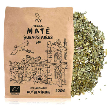 Maté Buenos Aires Bio - Eco recharge 500g