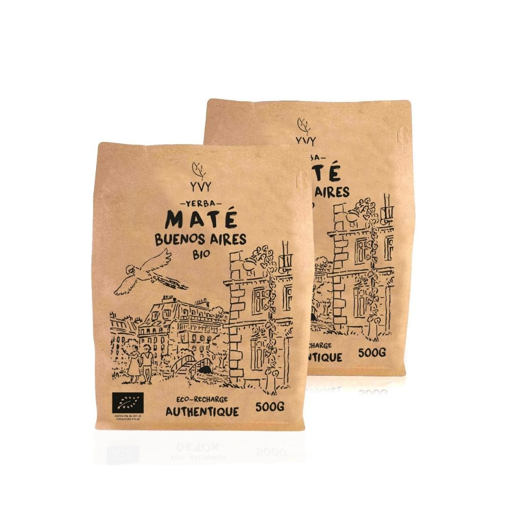 maté bio intense et amer avec tiges palos yerba maté pas cher 1kg 