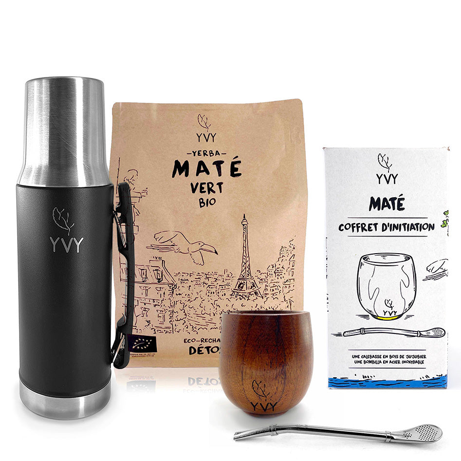 Kit Maté Complet Découverte Calebasse, Bombilla & Yerba Maté Bio — free download