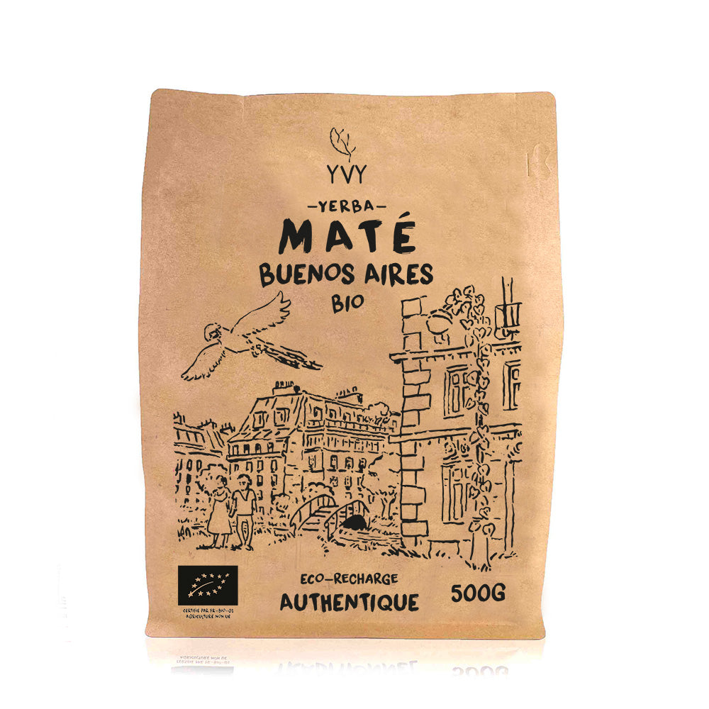 Maté Buenos Aires Bio - Eco recharge 500g