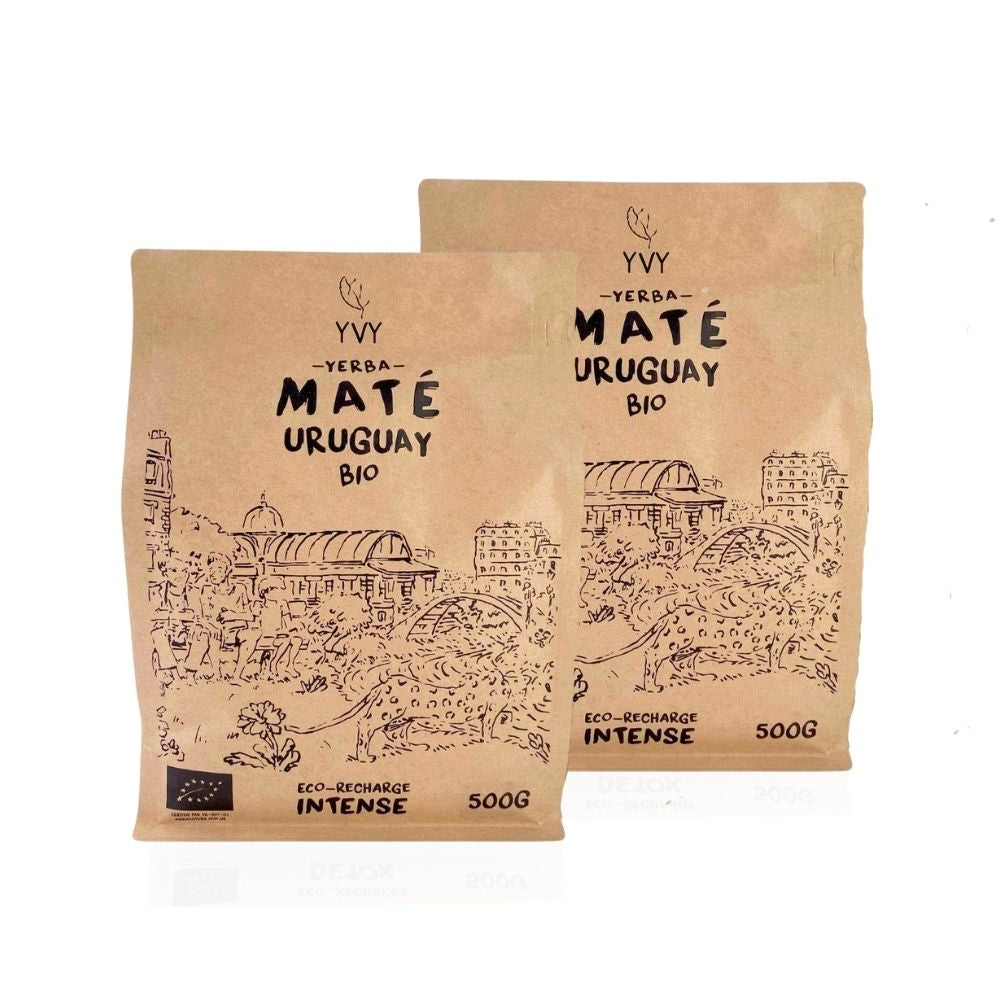 maté bio coupe fine uruguayenne comme le canarias intense et puissante