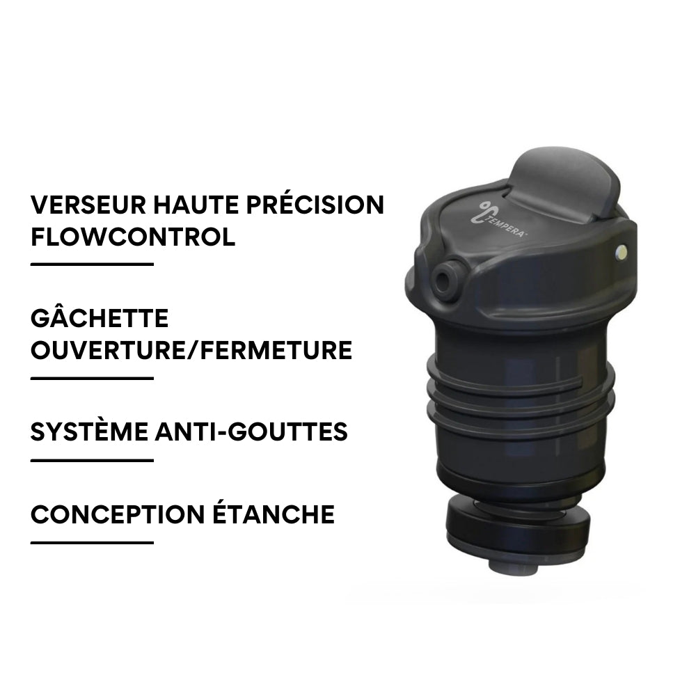 bec verseur spécial maté thermos à maté tempera