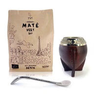 Mate-Set Torpedo mit Gravur von YVY Maté für Yerba Mate